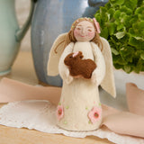 Spring Angel with Bunny - Blonde Hair