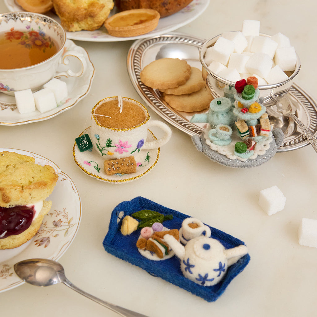 Tea Tray Ornament