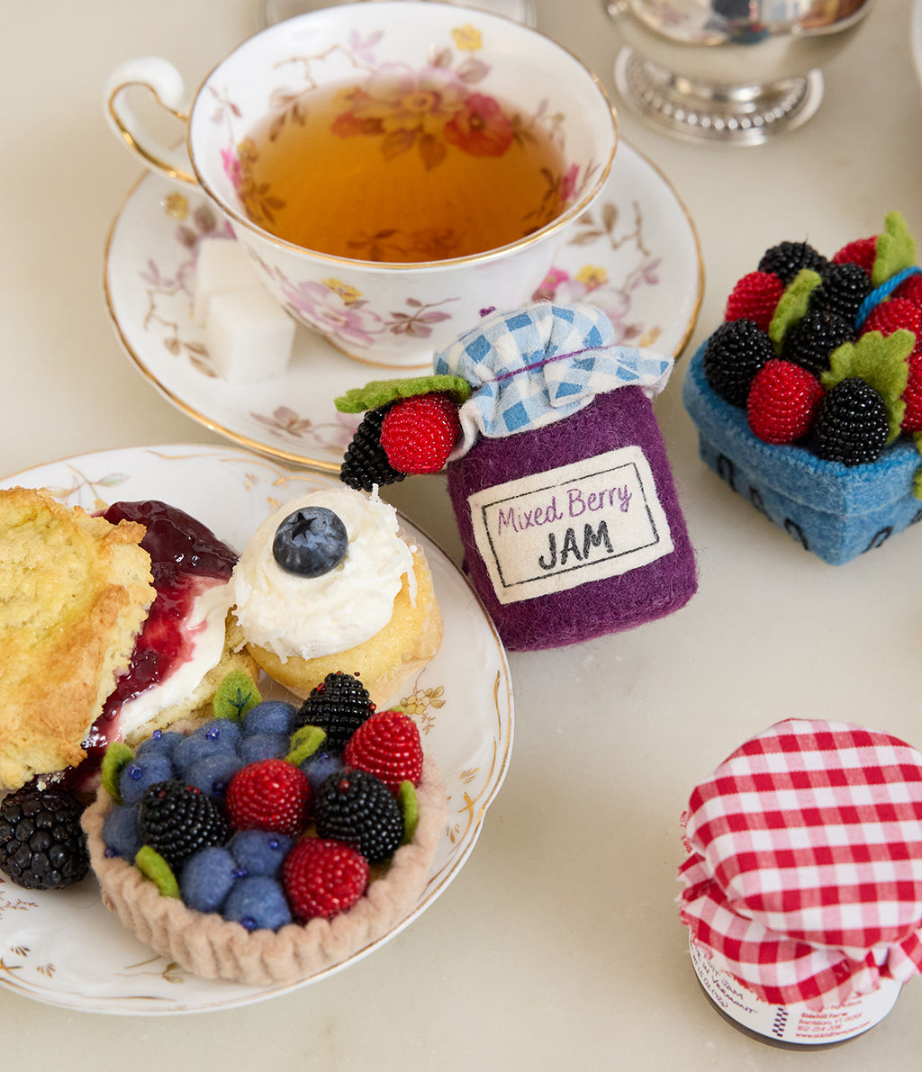 Mixed Berry Tart Ornament