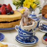 Limited Edition Mouse in Teacup Ornament