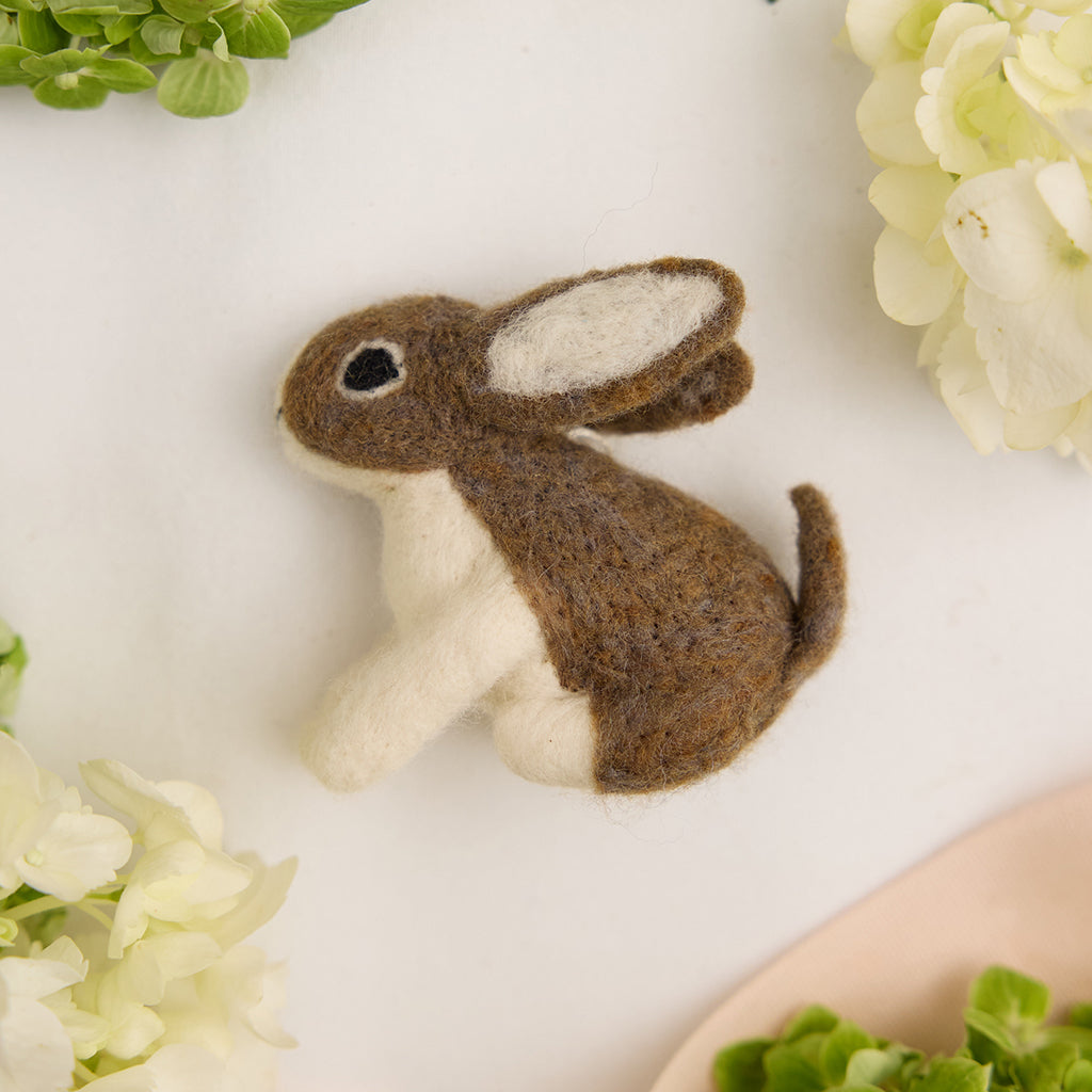 Little Brown Bunny Ornament