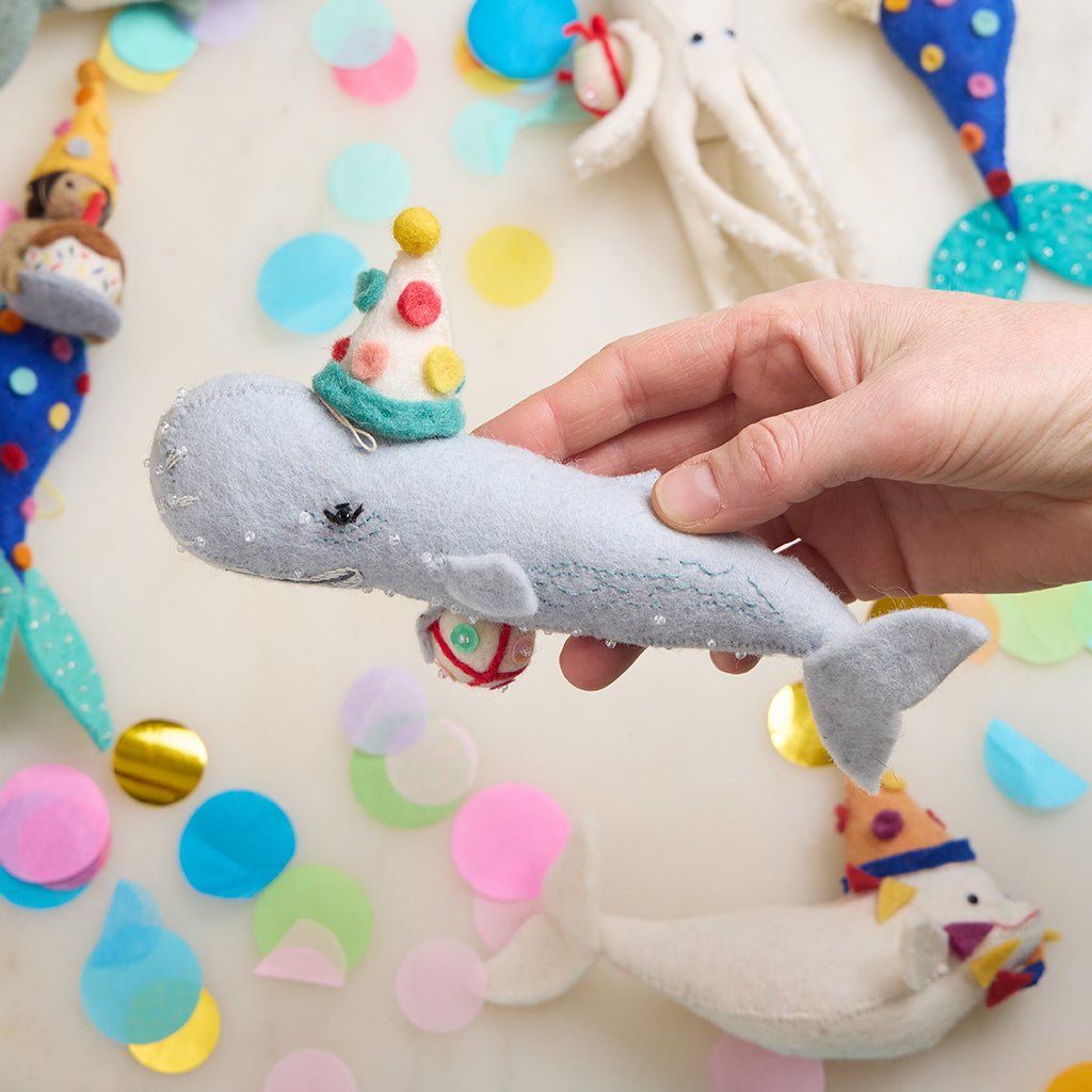 Best Birthday Wishes Sperm Whale Ornament