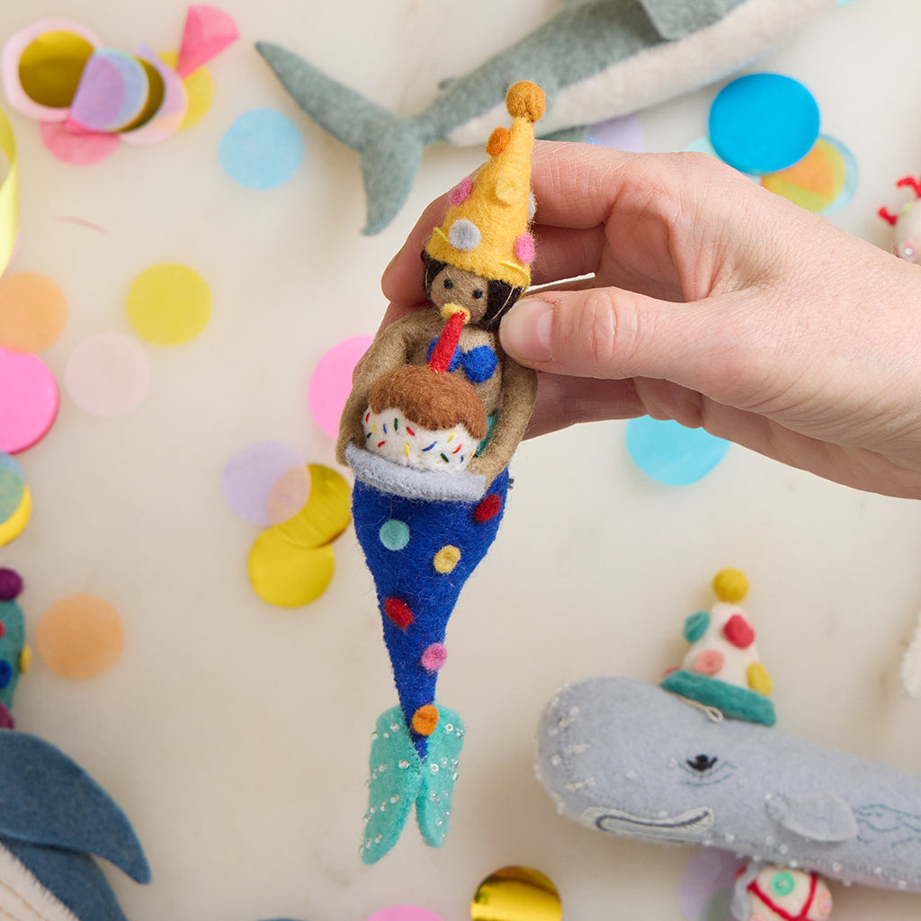 Make a Birthday Wish Mermaid Ornament