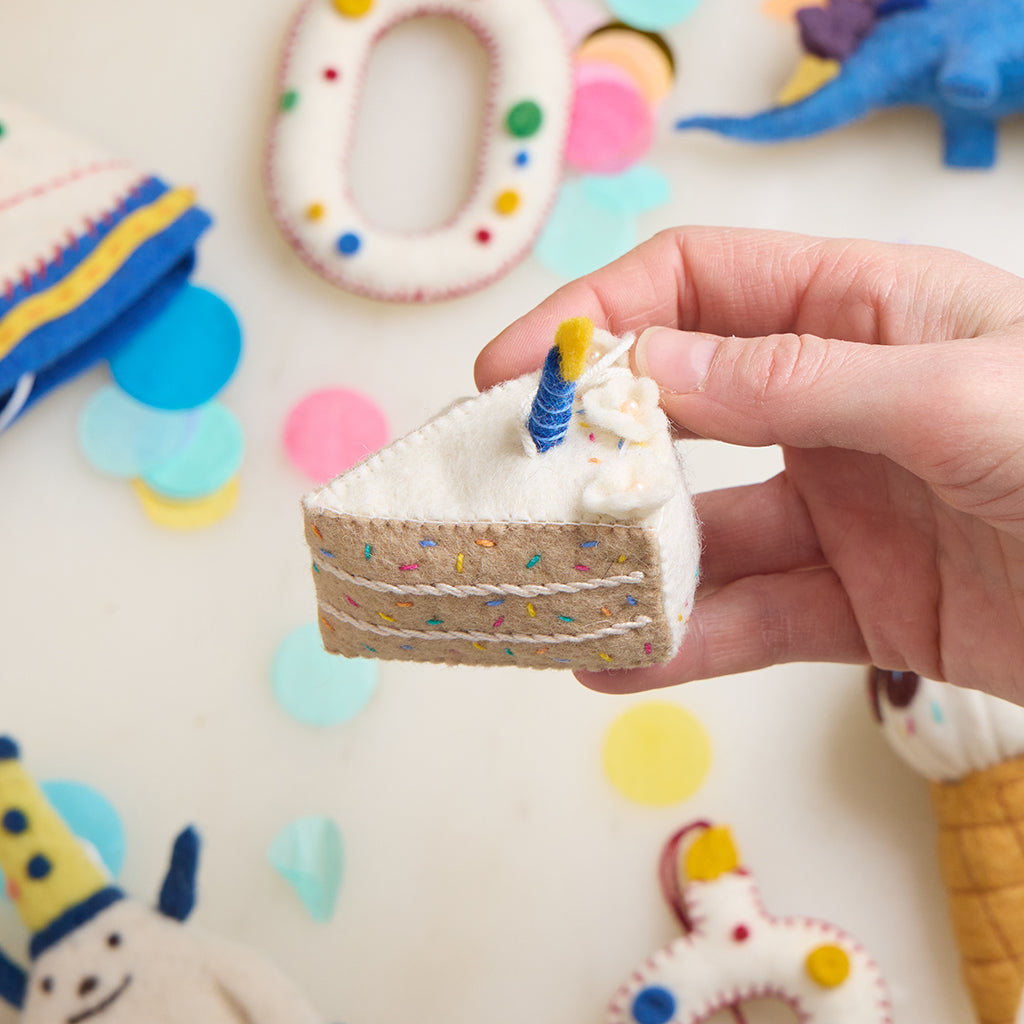 Birthday Confetti Cake Ornament