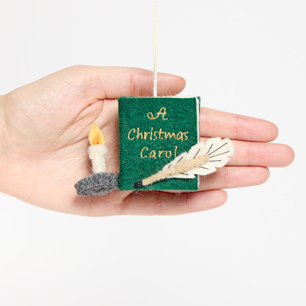 A Christmas Carol Book Ornament