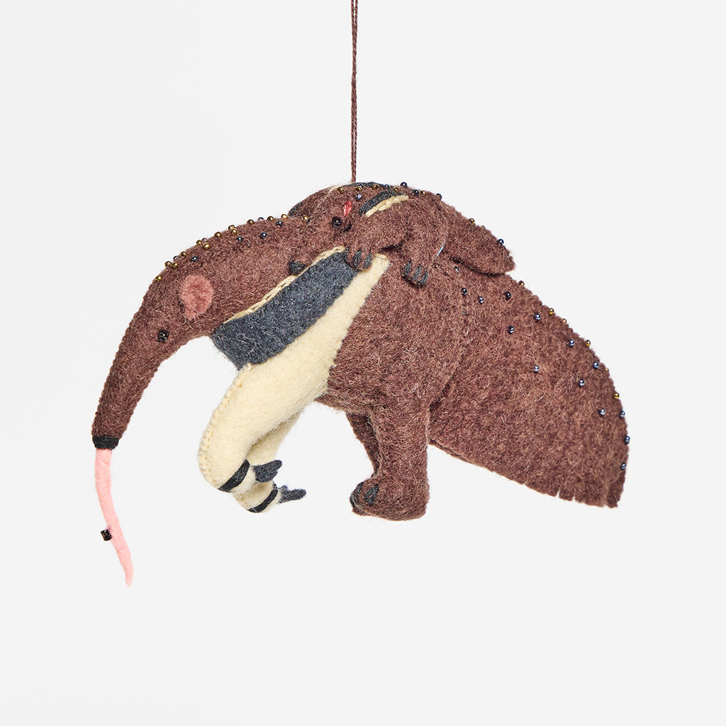 Mama Anteater Ornament