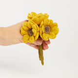 Baby Sunflower Flower Bouquet with Vase