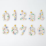 Birthday Confetti Candle Numbers