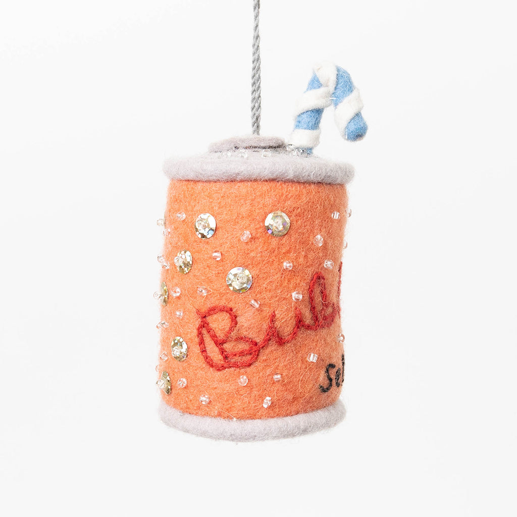 Bubbly Seltzer Water Ornament