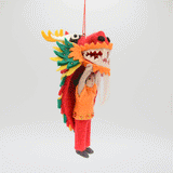 Limited Edition Child with Dragon Costume Ornament