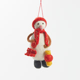 Lunar New Year Snowman Ornament