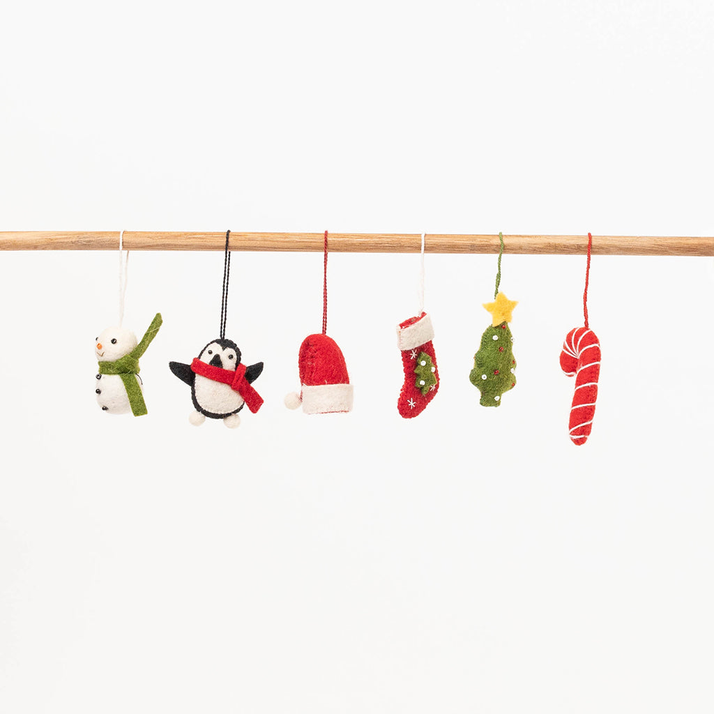 Classic Mini Ornaments Set of 6