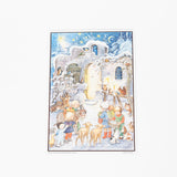 Classic White Christmas Paper Advent Calendar