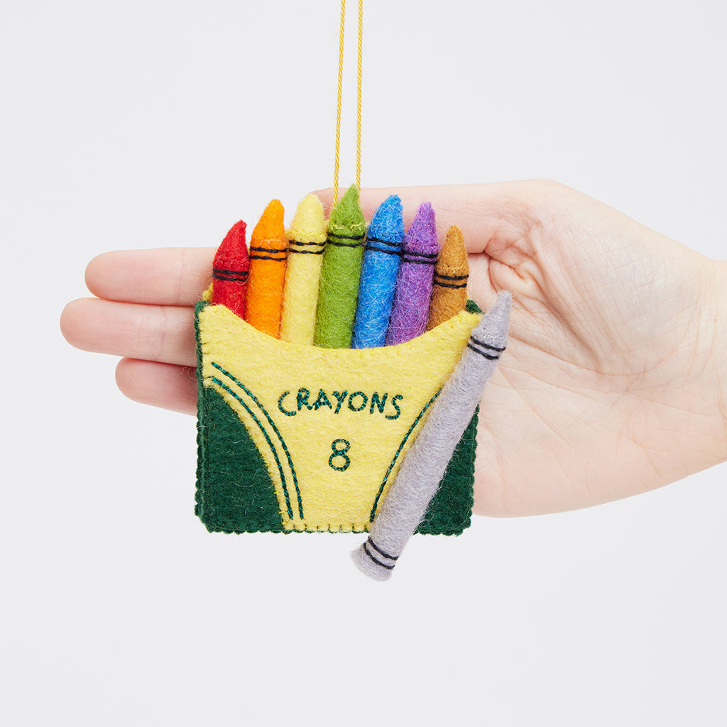 Color Me Crayons Ornament