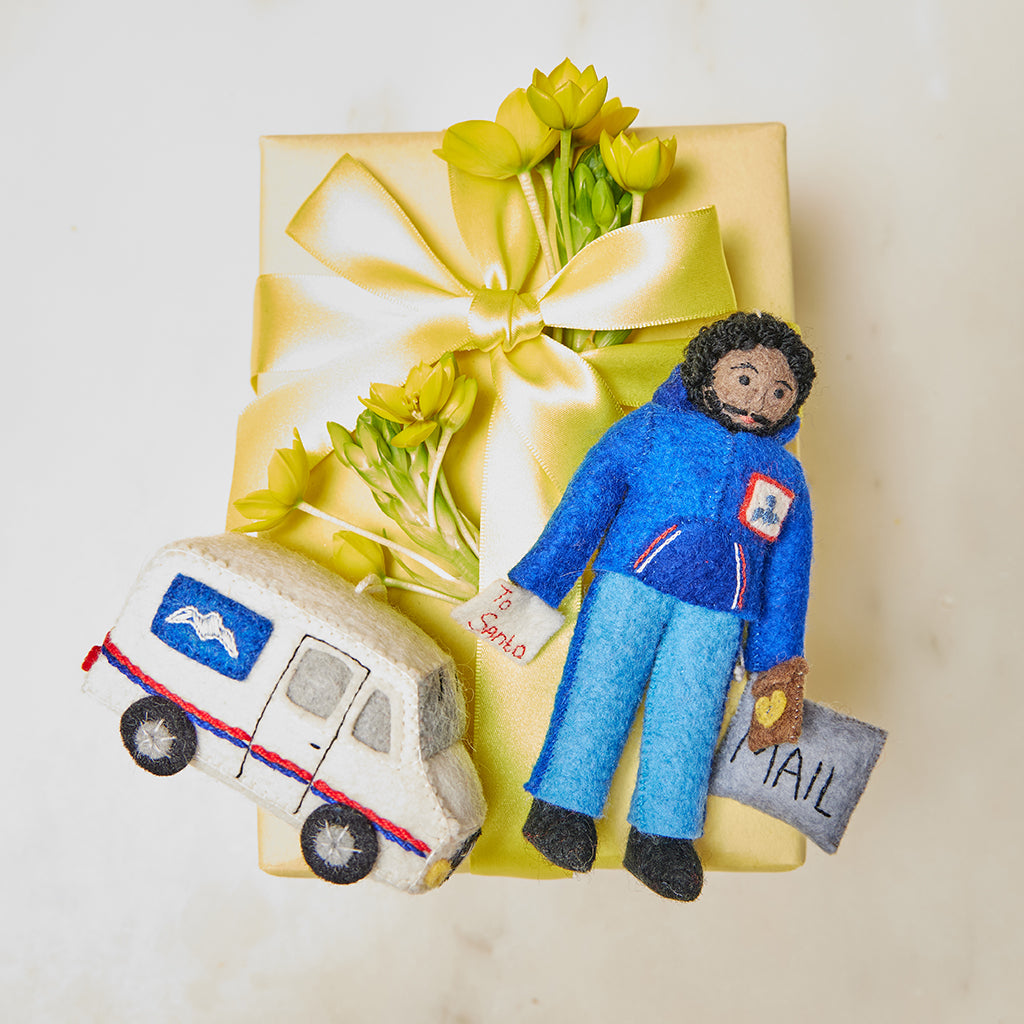 Mail Truck Ornament