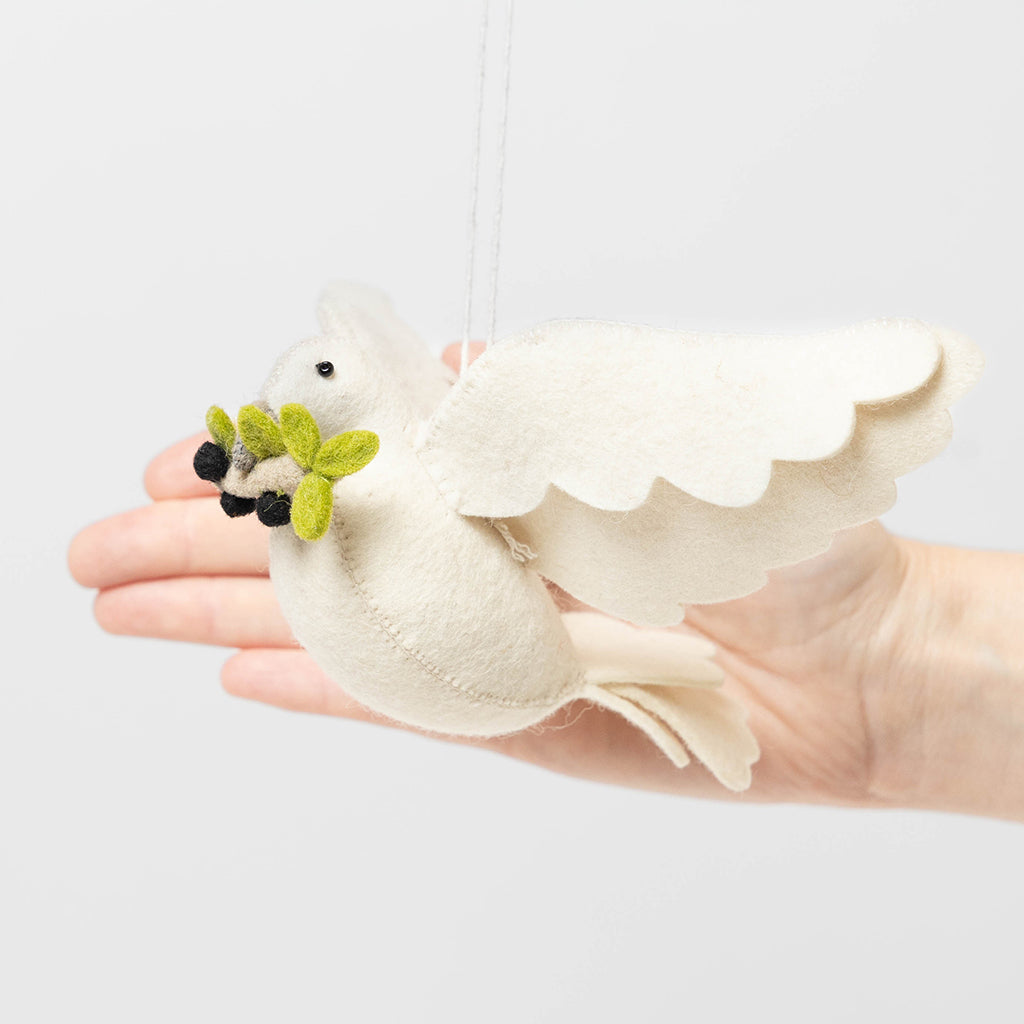 Flying Dove Ornament