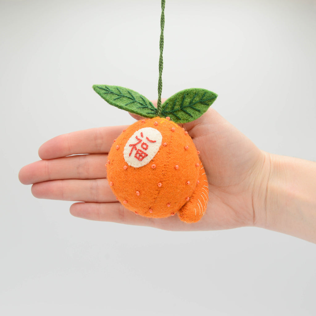 Fu Fortune Clementine Ornament