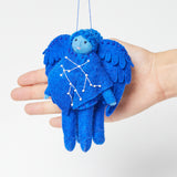 Gemini Sky Twins Zodiac Ornament