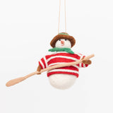 Gondolier Snowman Ornament