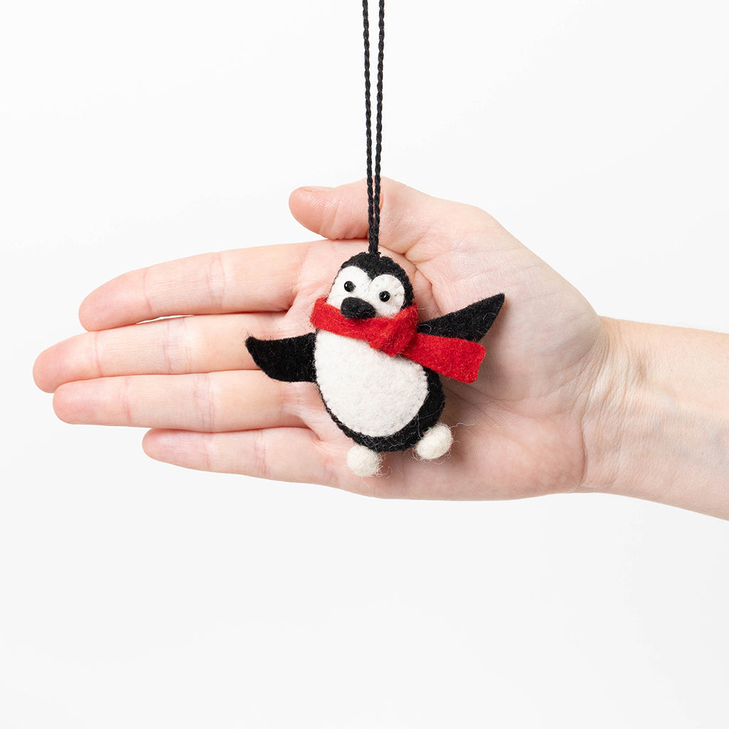 Happy Little Penguin Ornament