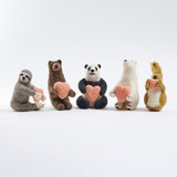 Bundle: Love Animal Mini Card & Ornament Set of 5