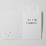 Here's To Adventure Card