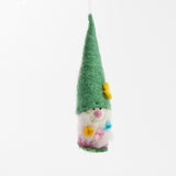 Hippie Flower-Power Tomte Ornament