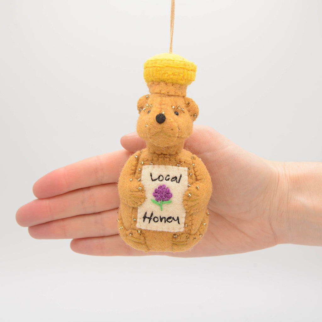 Limited Edition Honey Bear Jar Ornament