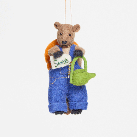 In The Garden Woodchuck Ornament