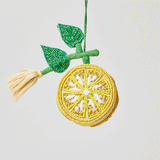 Lemon Beaded Ornament