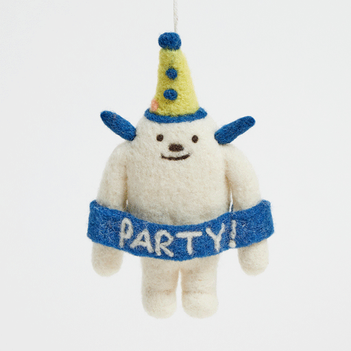 Life of the Party Yeti Ornament