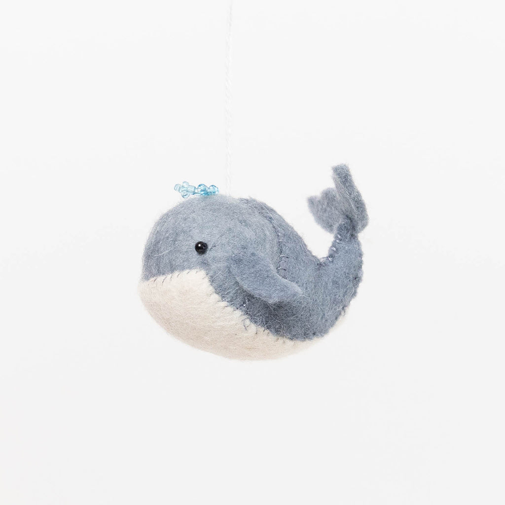 Little Whale Ornament