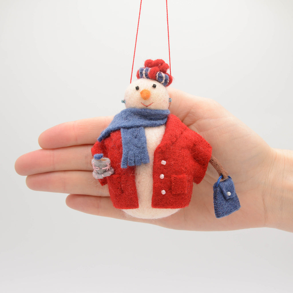 London Snowlady Ornament