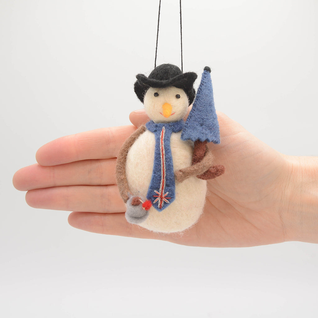 London Snowman Ornament