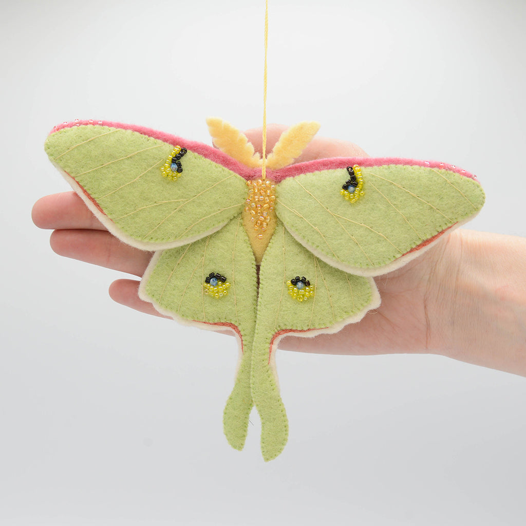 Luna Moth Ornament