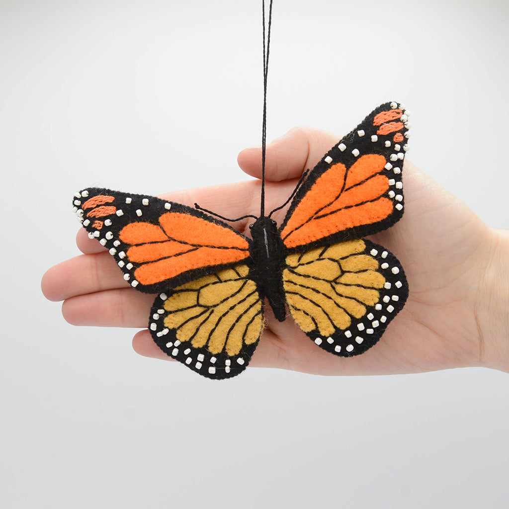 Majestic Monarch Butterfly Ornament