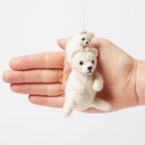 Playful Polar Bears Ornament