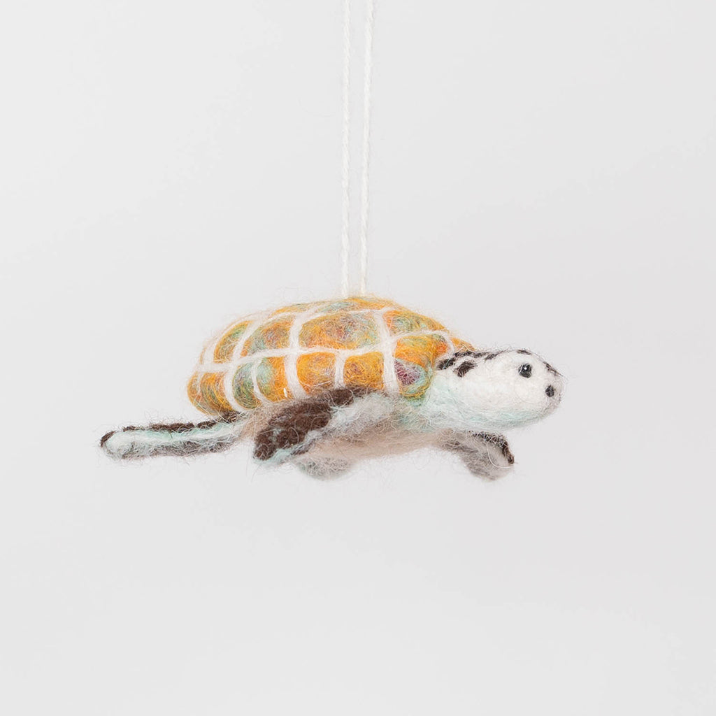 Marine Glow Sea Turtle Ornament