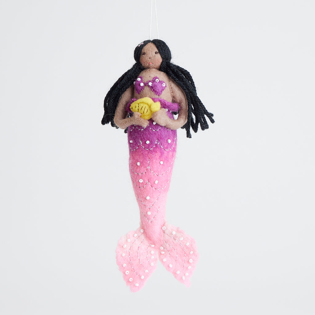 Fish Friend Mermaid Ornament