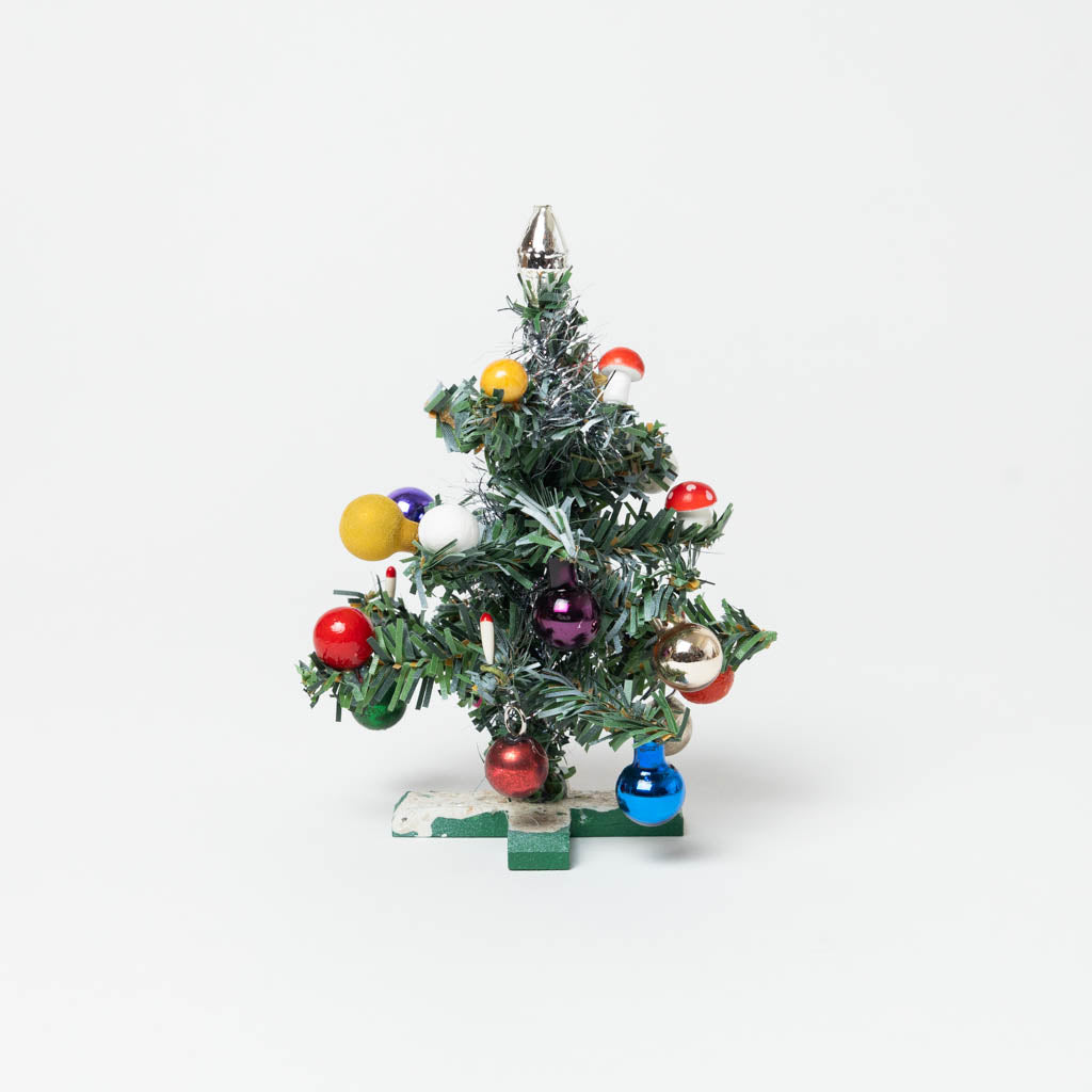 Mini Handmade German Bauble Christmas Tree