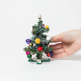 Mini Handmade German Bauble Christmas Tree