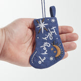 Mini Stocking Oh Holy Night Ornament