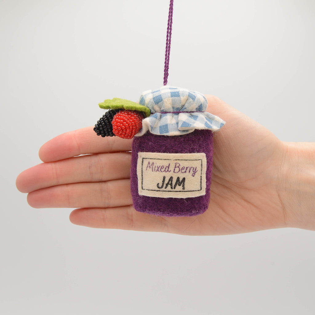 Mixed Berry Jam Ornament