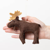 Winter Moose Ornament