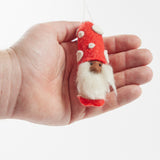 Mushroom Dot Gnome Ornament