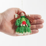 Mushroom Fairy Ornament