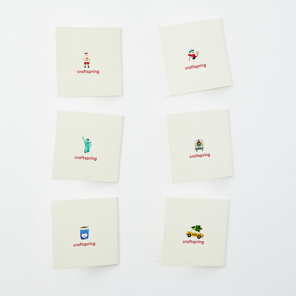 NYC Minis Gift Cards Set of 6