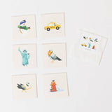 NYC Pigeons Mini Gift Cards Set of 6