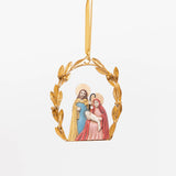 Nativity Metal Ornament