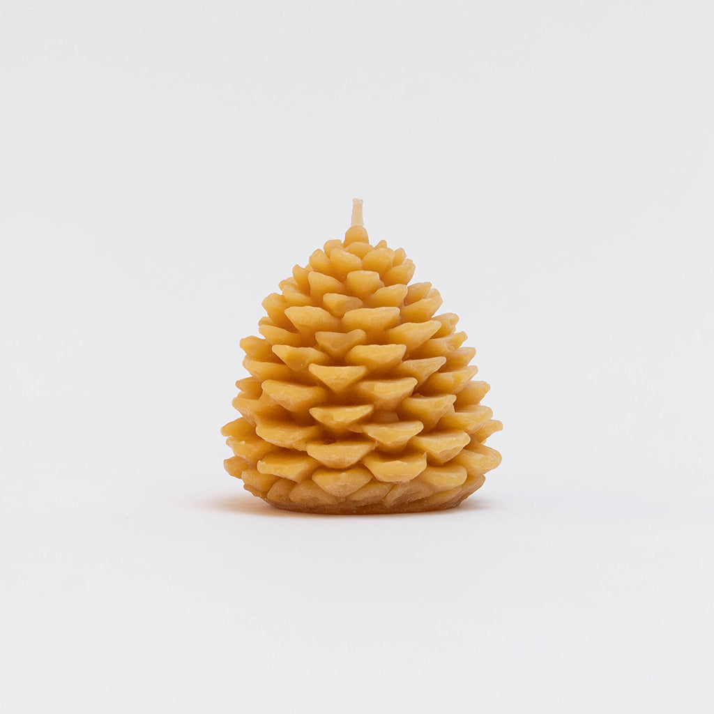 Natural Pine Cone Candle